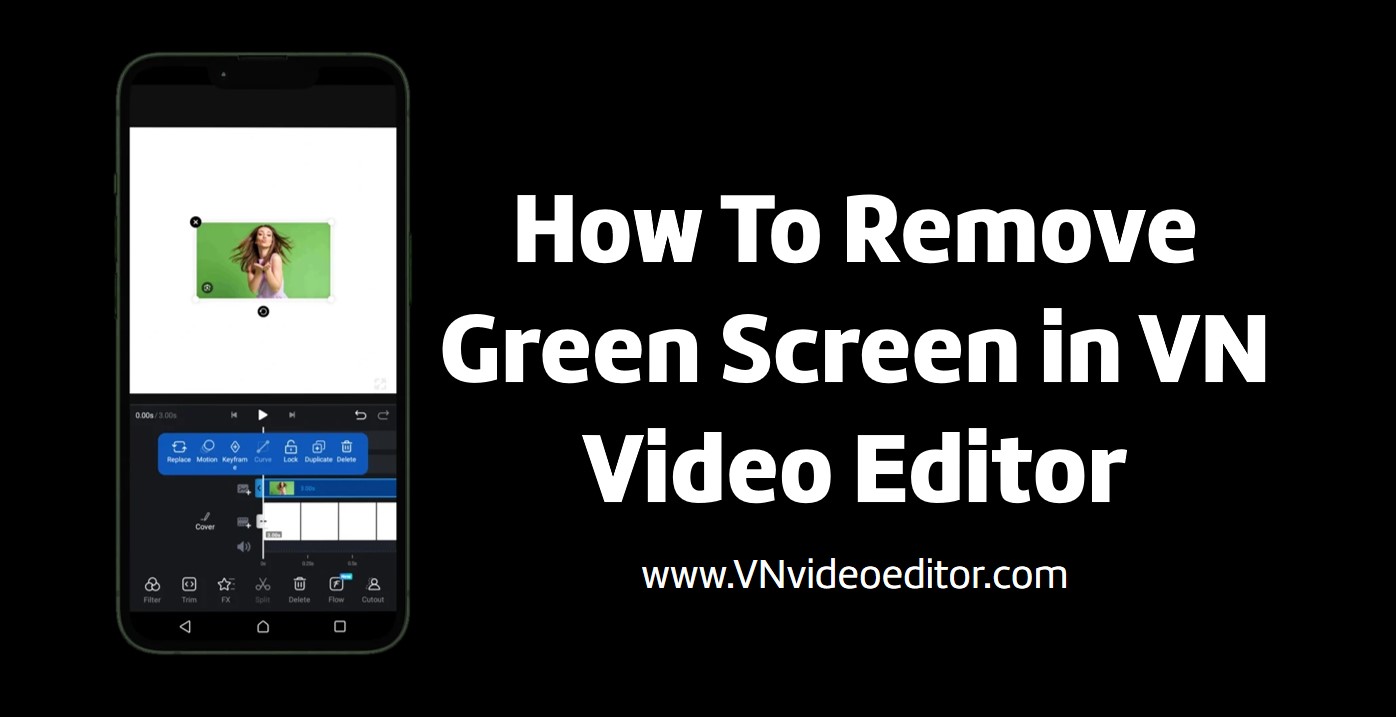 How To Remove Green Screen in VN Video Editor