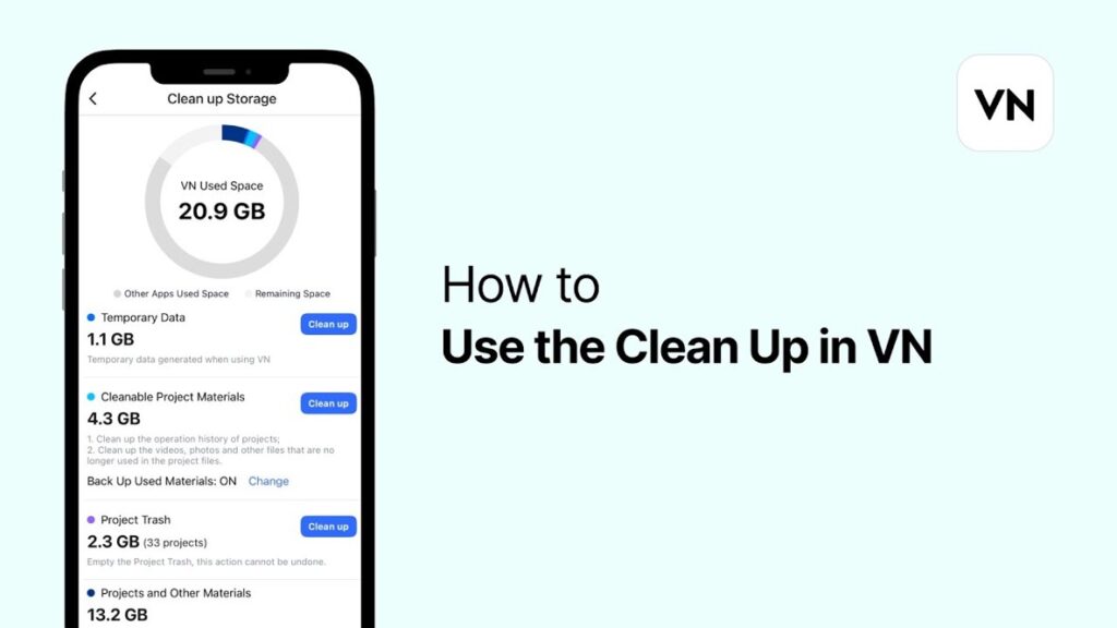How to Use the Clean Up Function in VN