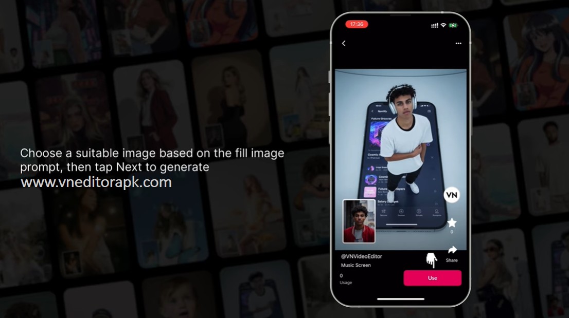 how to use VN AI Template