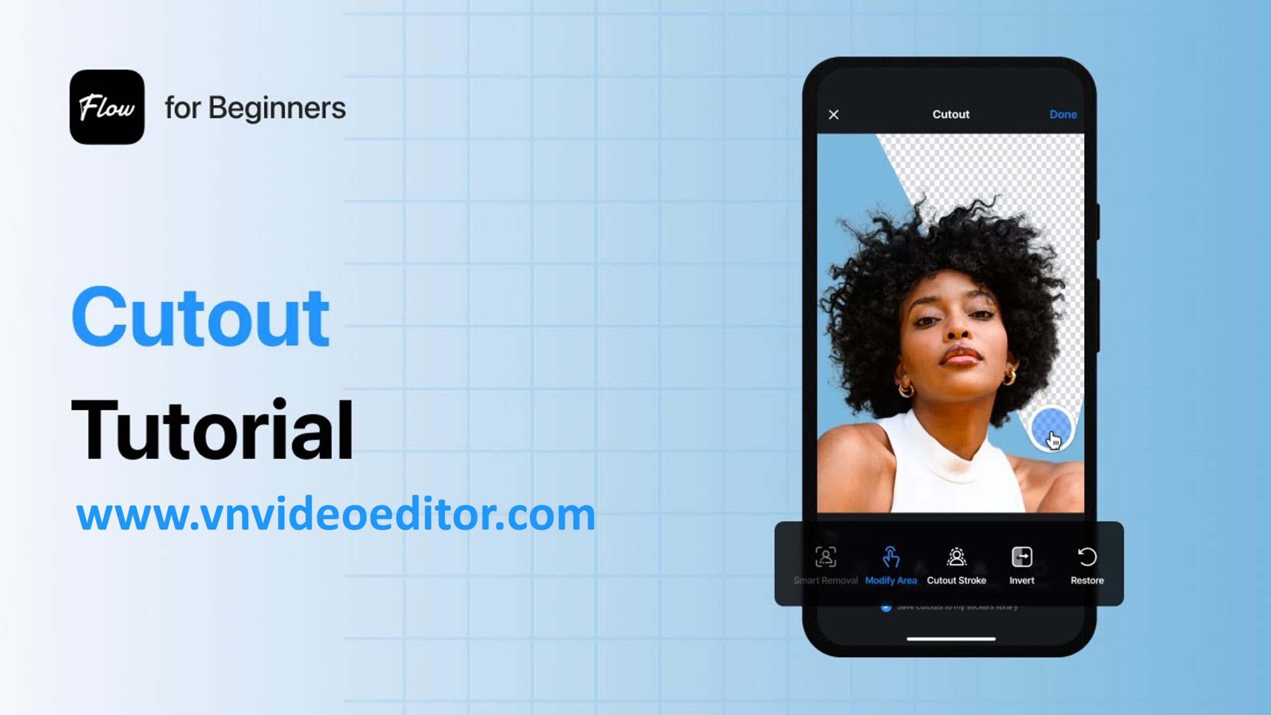 vn video editor Cutout